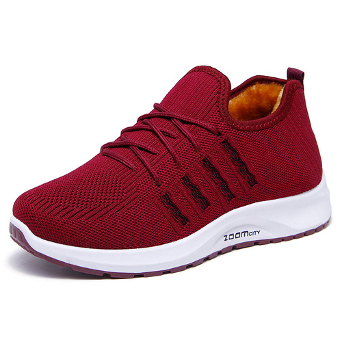 New old Beijing cotton shoes for women in winter with round toes and velvet anti-slip women's cotton shoes for middle-aged and elderly people thickened and warm mother's cotton shoes