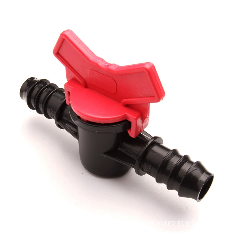 Аксессуары для клапанов прямых продаж с фабрики 16 прямой клапан PE трубы перепускной клапан капельного орошения мульти-Спецификация Мягкий ремень перепускной клапан пластик