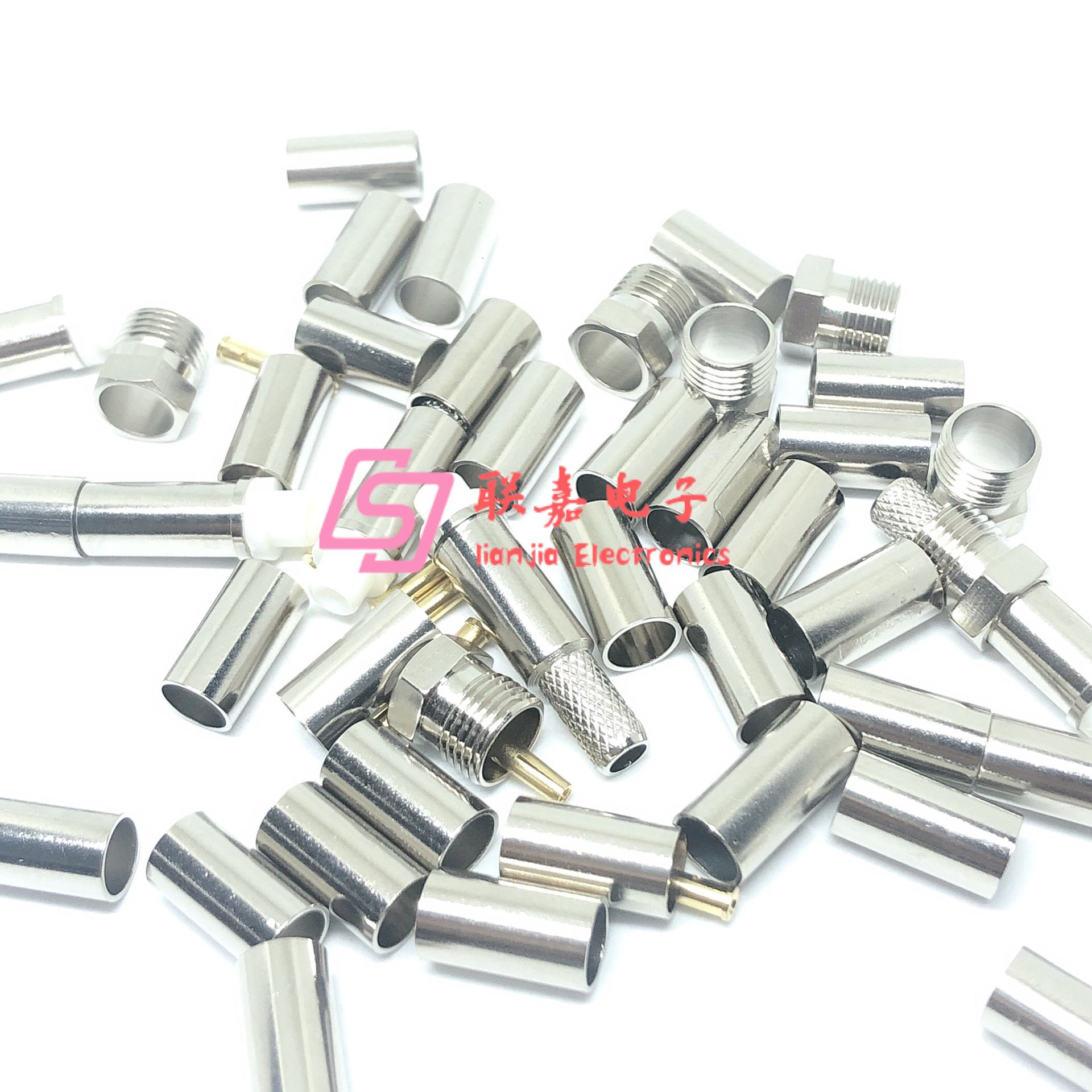 RF连接器 FMEK-3 FME直母头接RG58 RG142 RG400同轴电缆 全铜镀镍