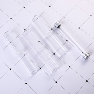 Spot wholesale transparent acrylic pen box packaging simple multi-specification plastic crystal gift stationery box