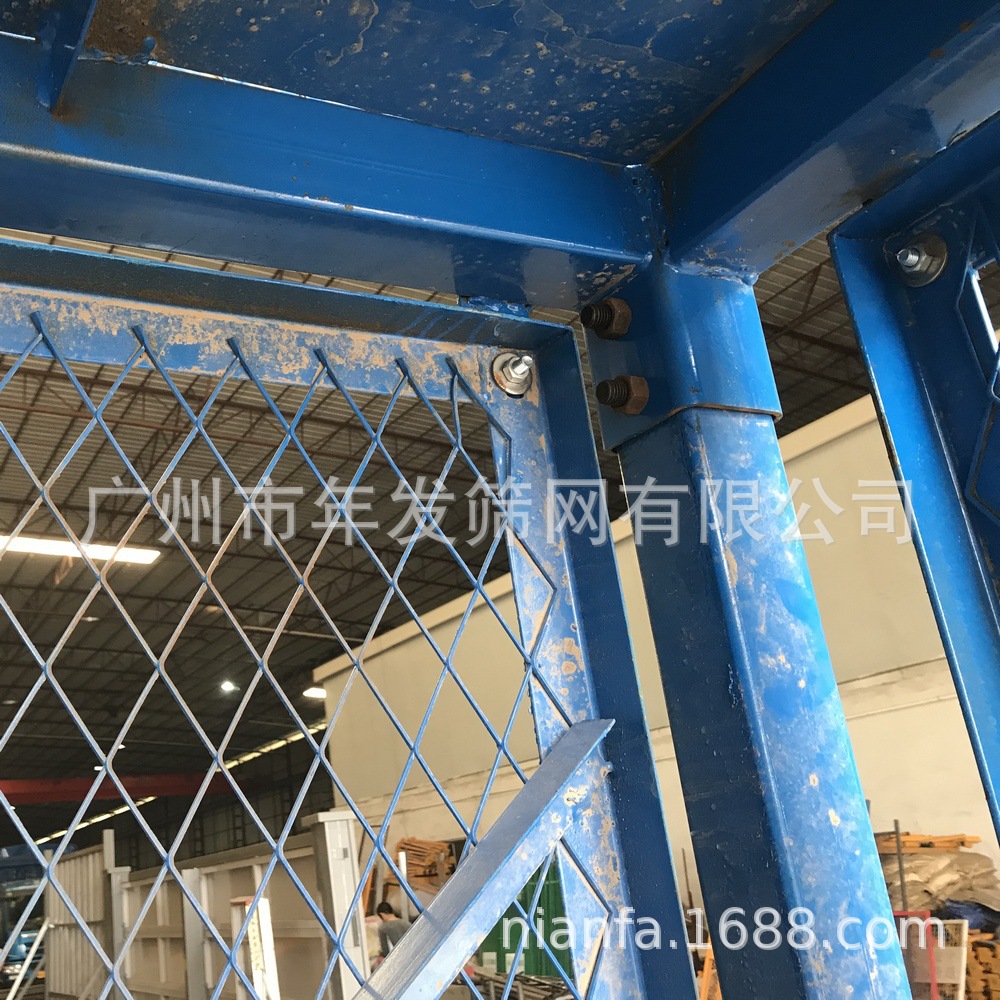 桥梁施工安全梯笼基坑马道上下笼梯高空作业爬梯组装式盖梁墩柱