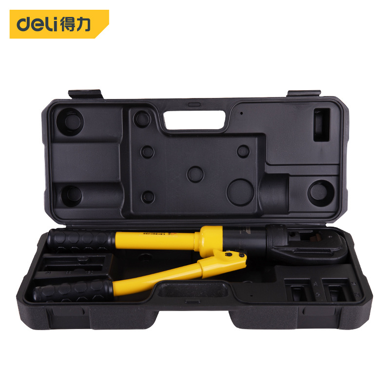 得力工具 手动液压剪钢筋剪液压钳 整体式钢筋切断器4-16mm