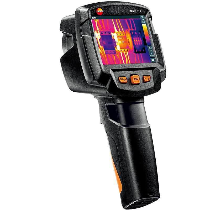 德图testo871红外热像仪868/871/872暖通地暖检测热像仪测温成像