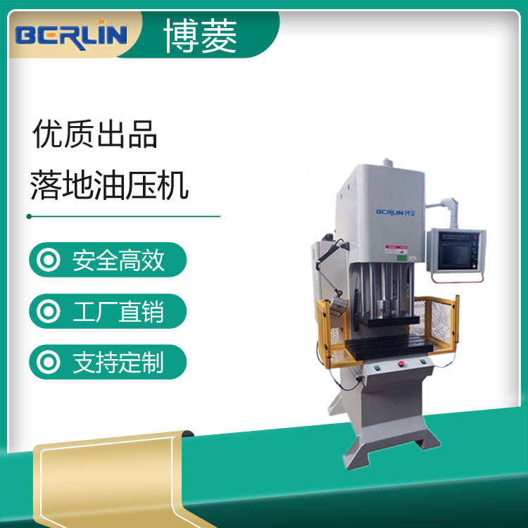 广东厂家直销专业生产10吨20吨单柱伺服压机 金属零件成型油压机