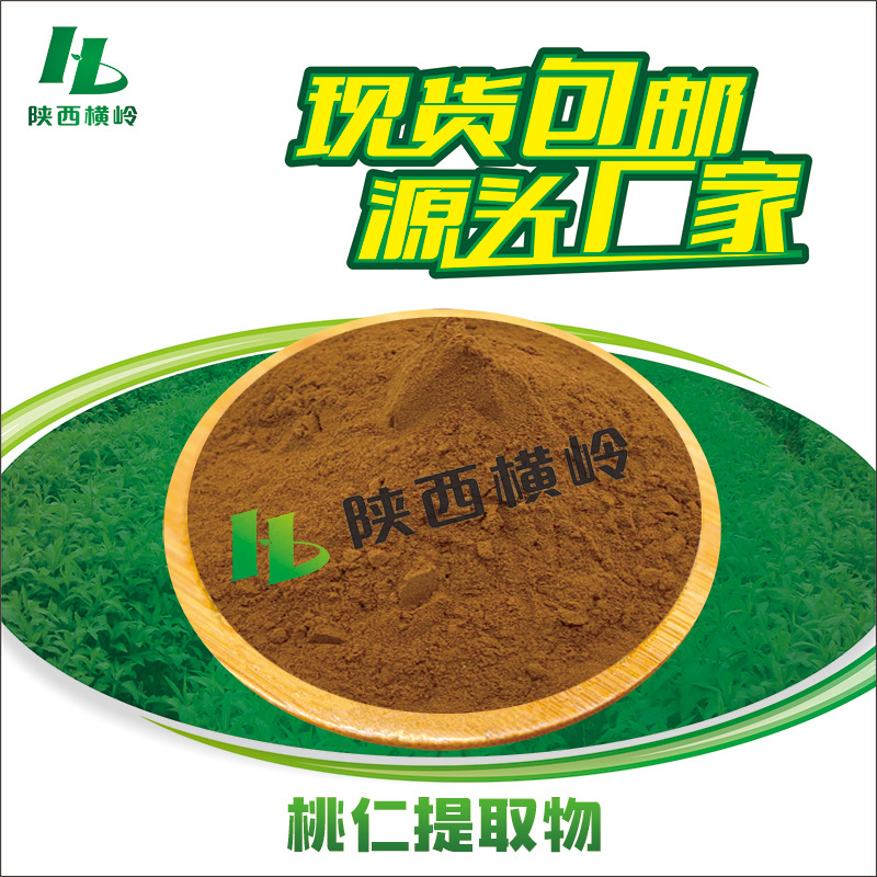 桃仁提取物 30:1桃仁粉 苦杏仁甙 毛桃仁/扁桃仁萃取 水溶性 现货