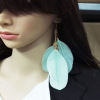 Earrings, accessory, European style, wholesale