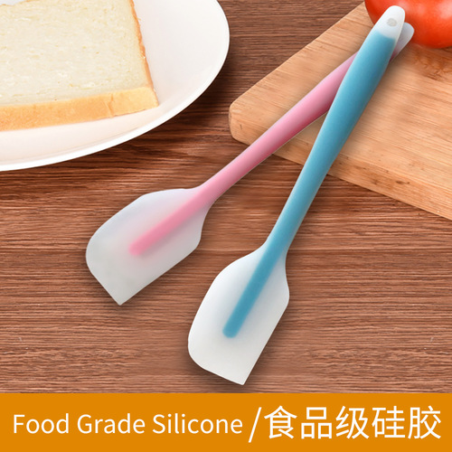 Large Silicone Spatula, Factory Silicone Scraper, Semi-Transparent Silicone Cream Spatula, Household Baking Silicone Scraper, Wholesale