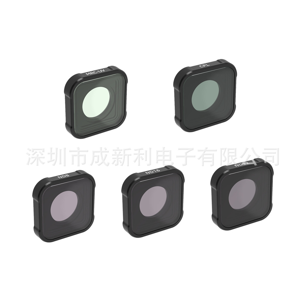 GOPRO hero 9/10/11/11mini/12/13 accesorios de cámara de acción protección UV macro lente 15x