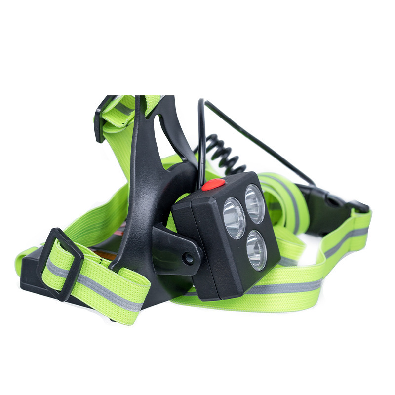 2020 nuevo USB recargable Luz de marcha Luz de pecho al aire libre montañismo noche Luz de marcha luz de advertencia