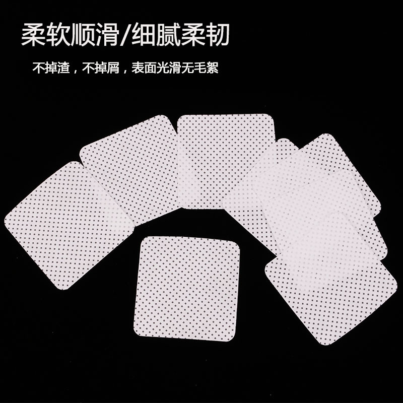 Pestañas botella de pegamento boca paño de limpieza de uñas magia limpieza almohadilla de algodón sin pelusa lavado de uñas almohadilla de algodón pegamento limpieza de botellas