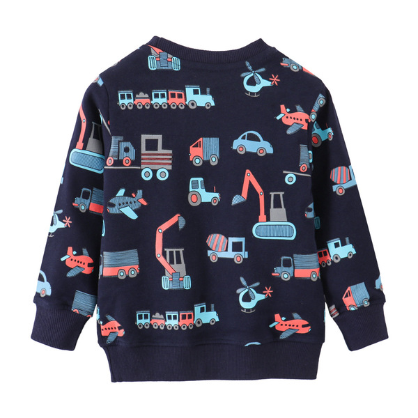 Autumn demi-season cotton long-sleeve for boys