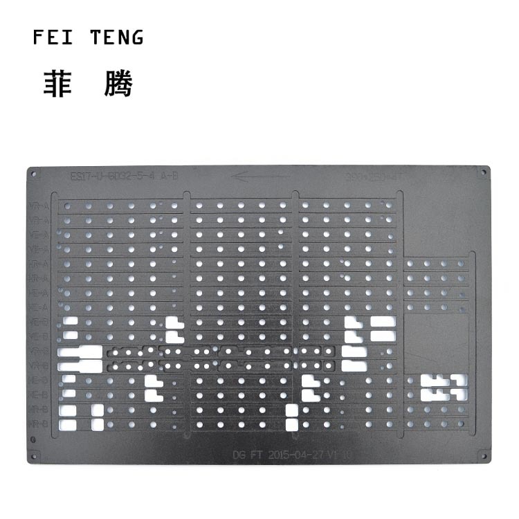 品质厂家 黑白双面涂喷铁氟龙 耐高温合成石材质 回流焊SMT治具