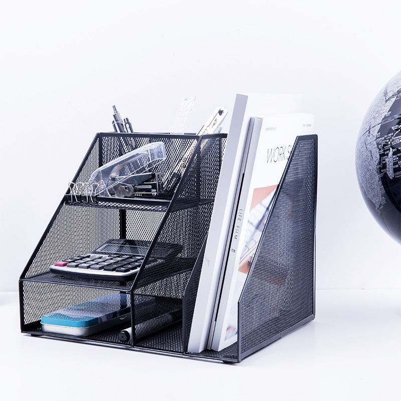 Metal folder for documents
