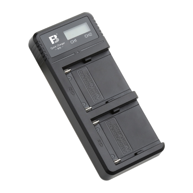 Standard NP-F970 battery charger QC fast charge F550 F750 FM50 F990 F980 F770 dual charge