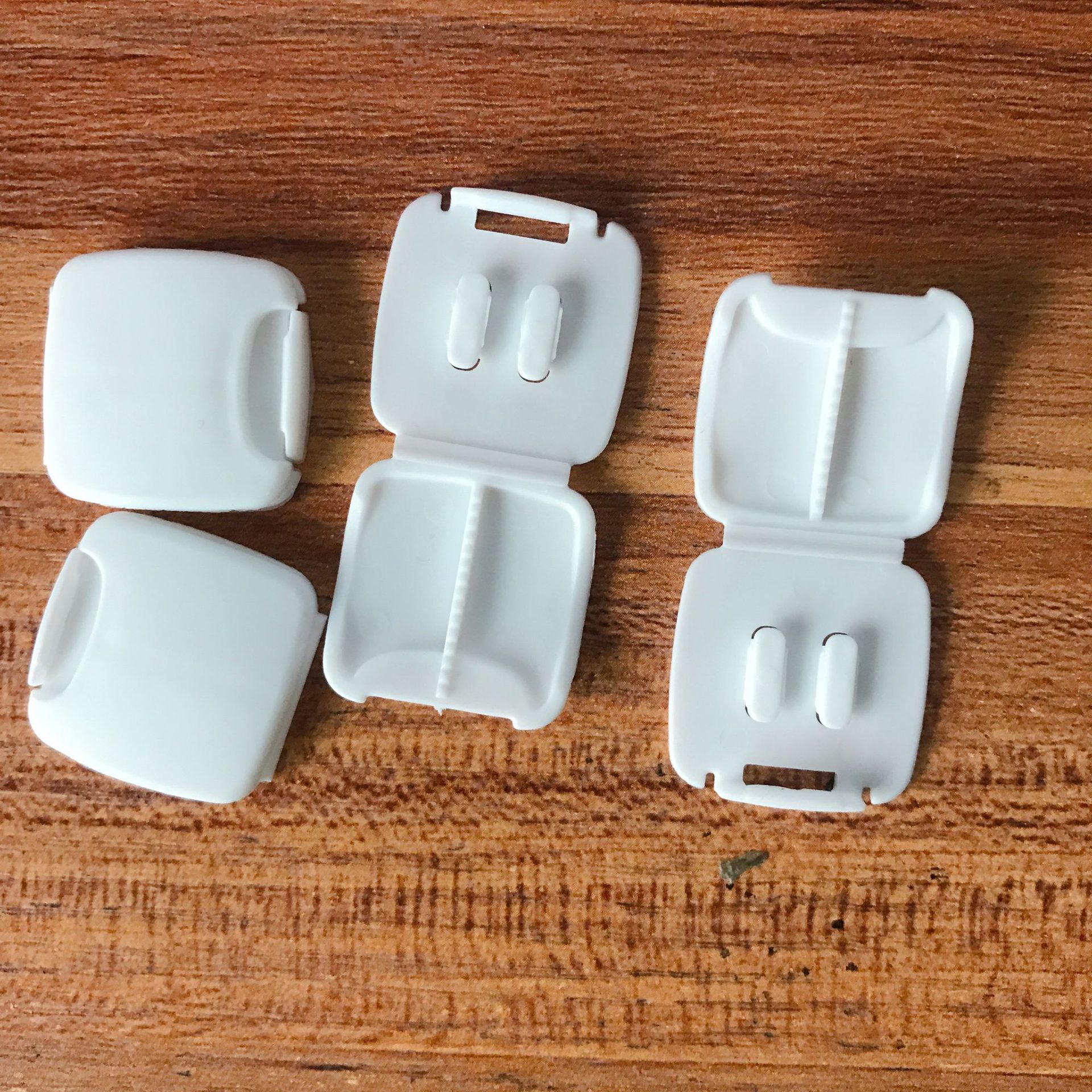 腕带扣 折叠连体扣 二合一固定扣 连体按扣 手腕表带塑料扣子