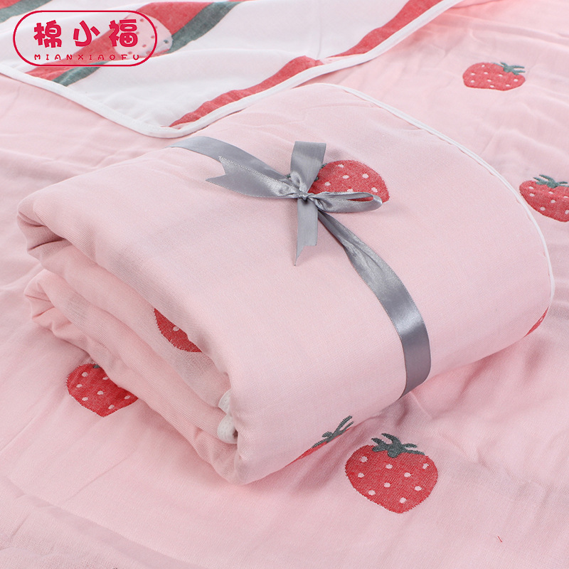 110*110cm baby bath towel blanket gauze children's quilt quality baby cotton 6 six-layer gauze bath towel