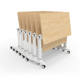 Складные учебные столы и таблицы комбинированной конференции и колес