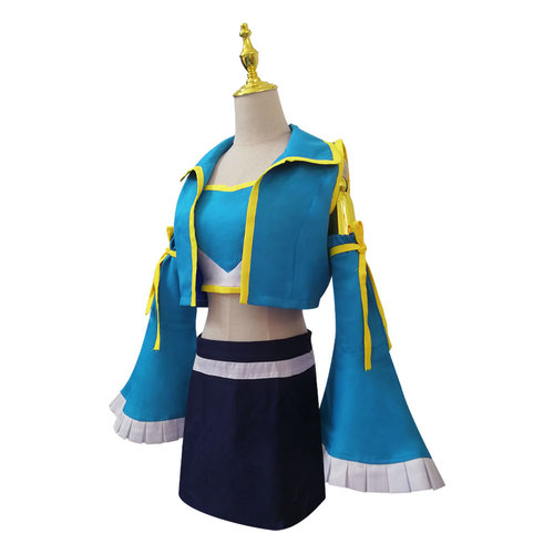 Xin Boyuan Cos: Lucy Heartfilia Lolita Girl School Uniform Sailor Skirt Set – Party Outfit