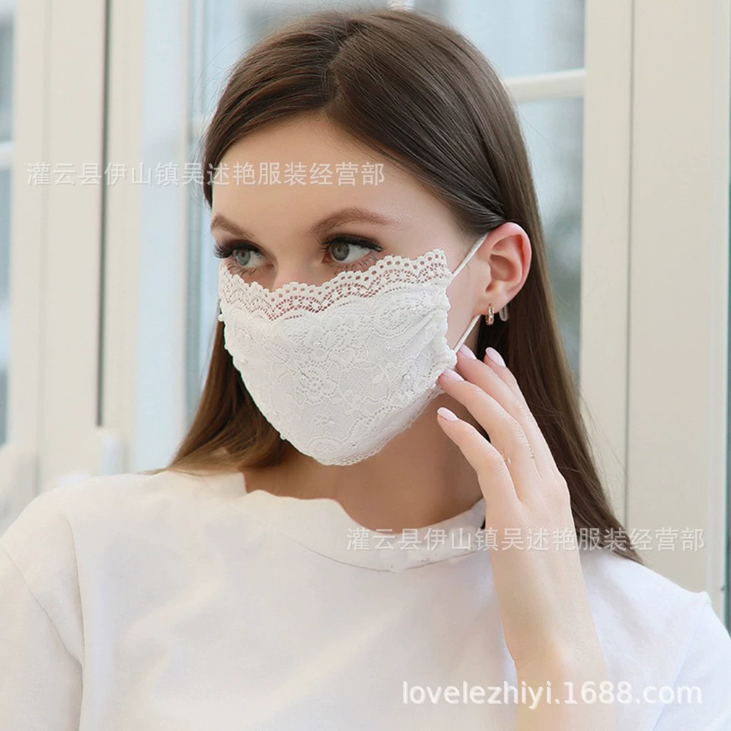 Регулируемая дышащая тонкая медицинская маска из жемчуга, оптовая