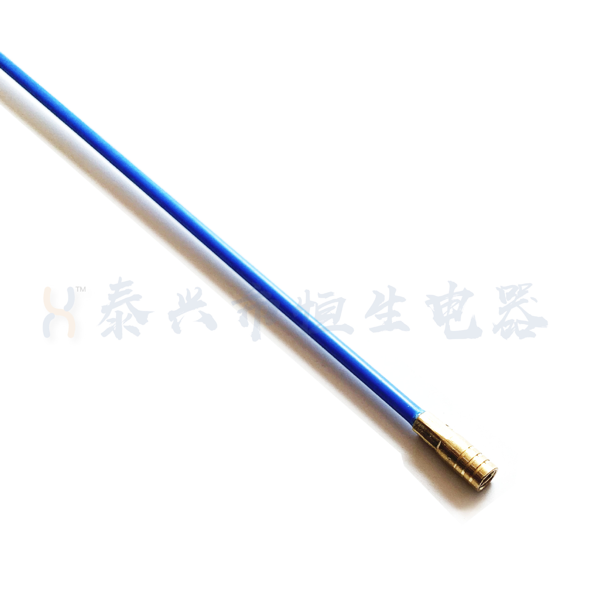 [Cualquier longitud] electricista Extractor de alambre de fibra de vidrio azul se puede conectar la línea de pared de tubería de roscado transparente se puede conectar image 5