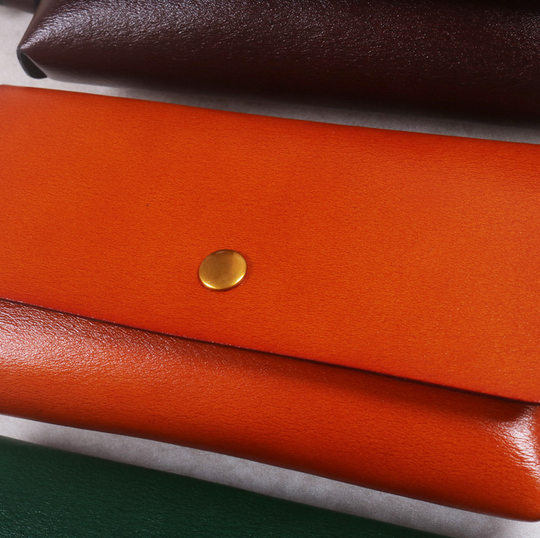 European and American Pure Edition Solid Color Two-Layer Cowhide Genuine Leather Rectangular Mobile Phone Lipstick Waist Bag Simple All-Match Belt Belt for Women