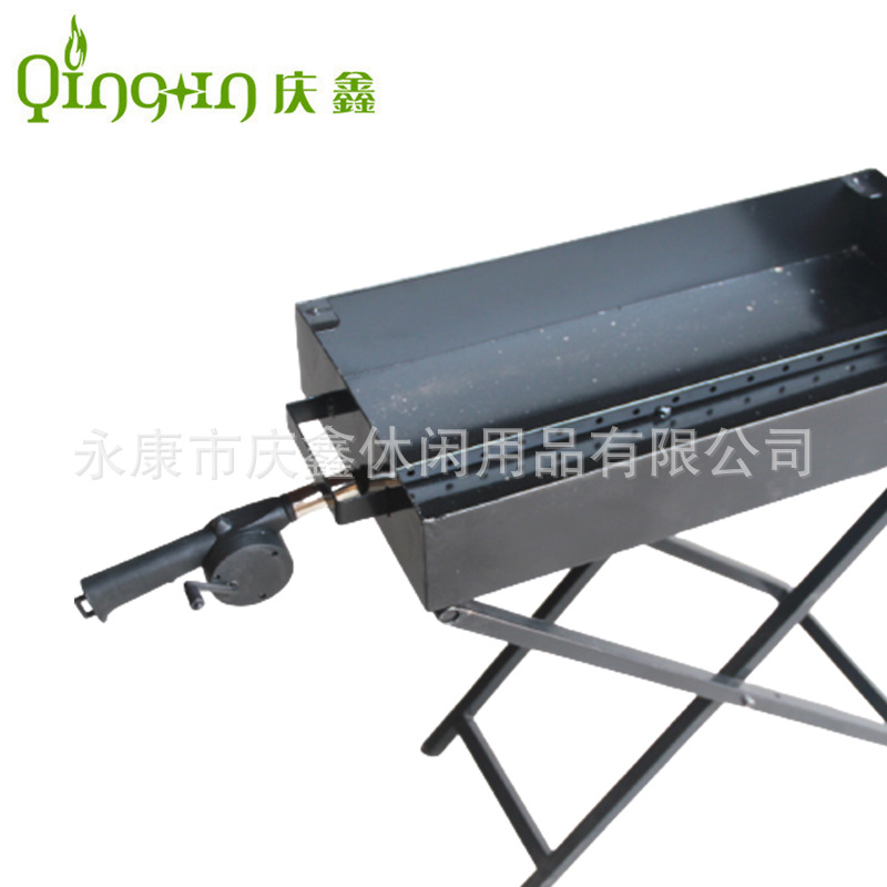 Fabricante DE LA FUENTE plegable engrosada barbacoa parrilla Hogar y al aire libre portátil barbacoa fabricante