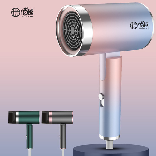 Travel Foldable Low Power Hammer Hair Dryer Home Dorm Hotel Blue Light Mini Hair Dryer Manufacturer