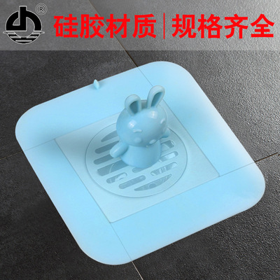 地漏防臭器下水道防臭盖硅胶密封塞堵卫生间厕所防反味防虫地漏盖