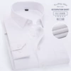 White long sleeve thick oblique lines have pockets