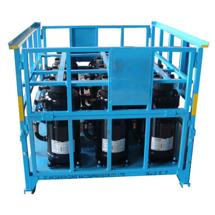 宁波厂家供应金属托盘铁箱铁周转箱承载电机用可折叠式托盘CL-06