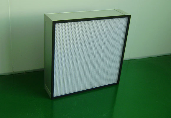 生产批发电子厂10级无尘室专用高效空气净化过滤器（木框有隔板）
