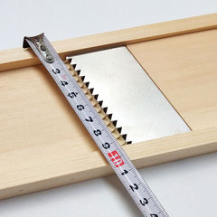 Longjiang manual slicing tool 14 teeth 5mm wood scrubber for french fries, carrots, and kitchen tools