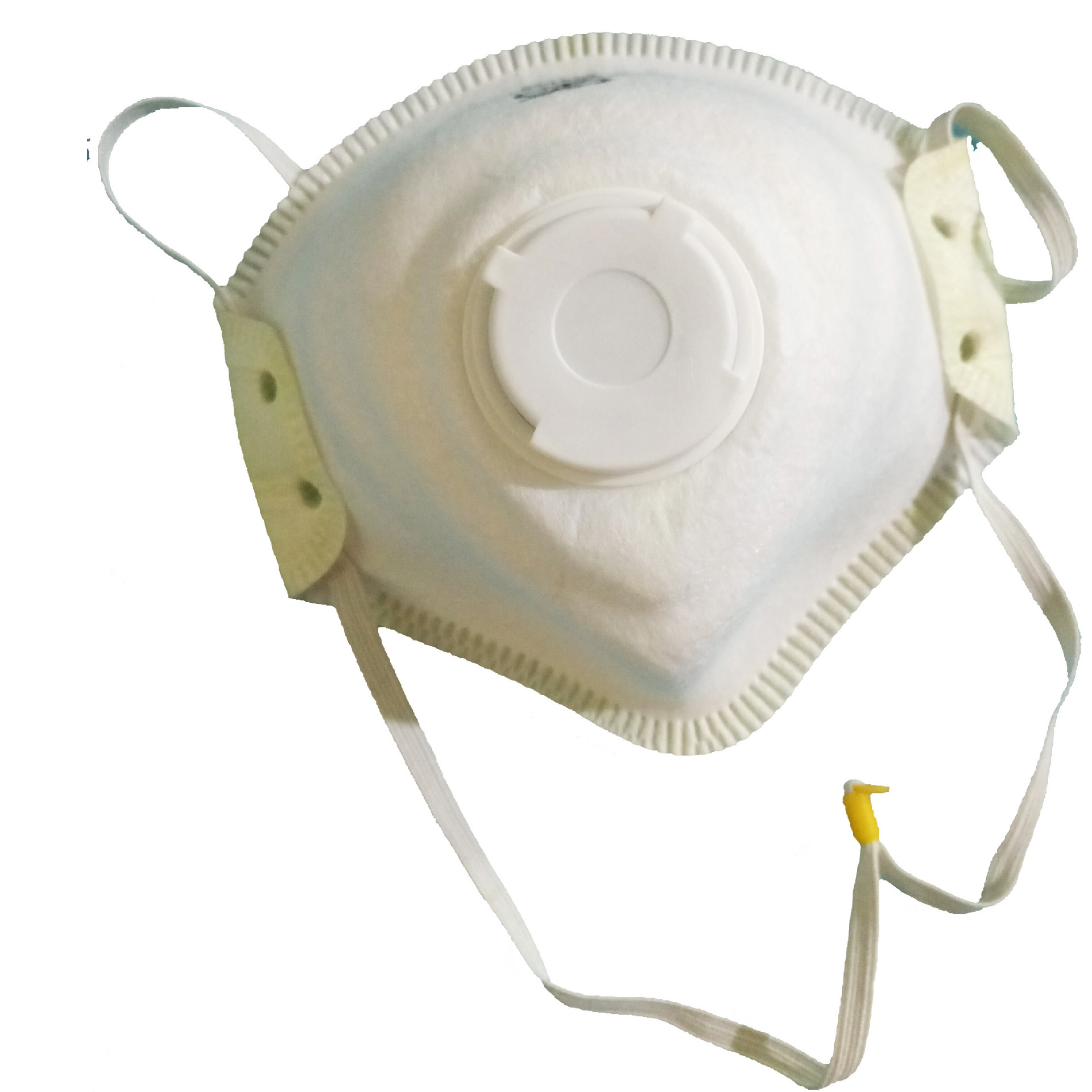 厂家直销带成人呼吸阀杯型头戴无纺布防尘一次性口罩防护保暖面罩