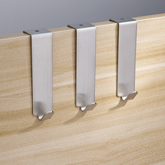 Amazon punch-free, traceless stainless steel door hooks, cabinet bedroom door hooks, coat hooks