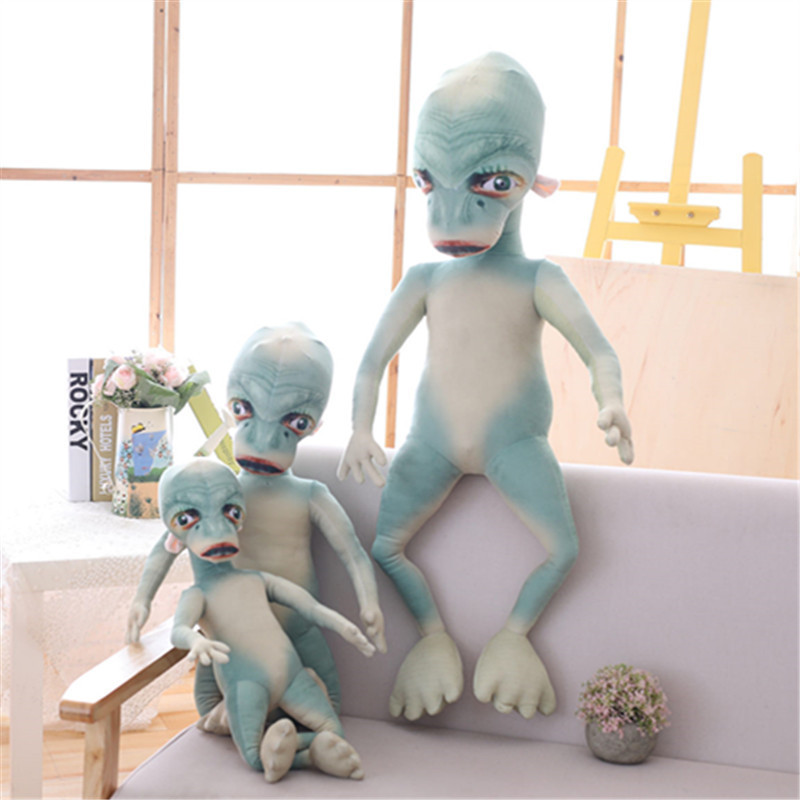 Crazy Alien Doll Plush Toy Sleeping Pillow Simulation Ugly Doll Funny Doll Sand Sculpture Gift Creative