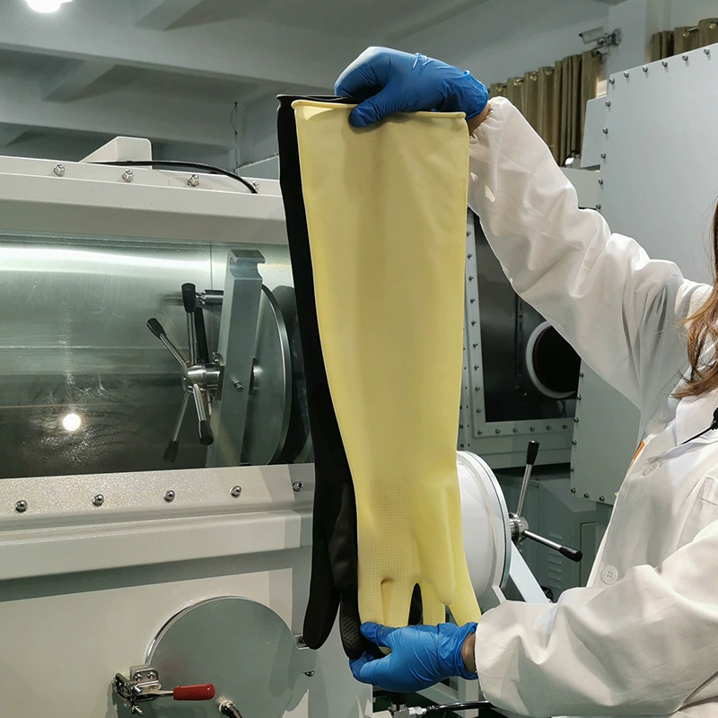 Прямые поставки с завода Torun перчатки промышленные кислотостойкие и щелочные утолщенные латексные перчатки из нержавеющей стали вакуумный ящик перчаточный ящик перчатки