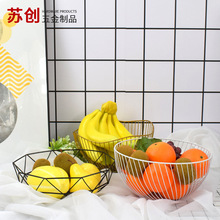 Fruit bowl washing fruit hollow drain basket iron frui�Z����