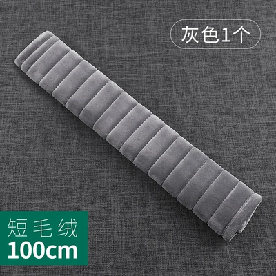 Seat belt shoulder pad, Shoulder Belt - soft-short-plush-100cm-gray-1