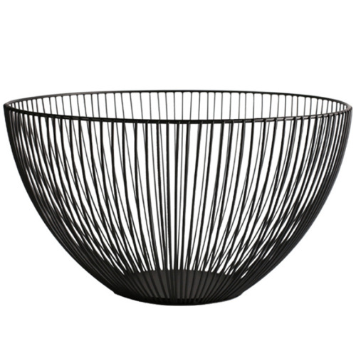 Nordic Iron Fruit Tray Living Room Coffee Table Fruit Basket Creative Fruit Basket Home Storage Snack Storage Basket Wholesale