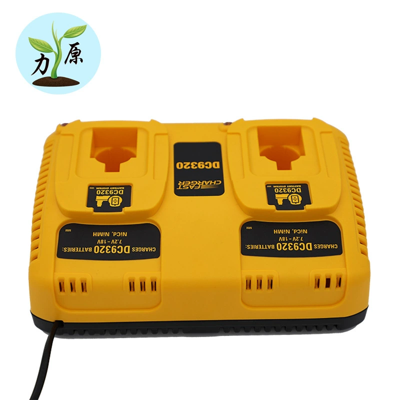 DC9320 совместим с батареей никель-хром DEWALT Dewei DC93107.2V-18V, двойной порт зарядного устройства
