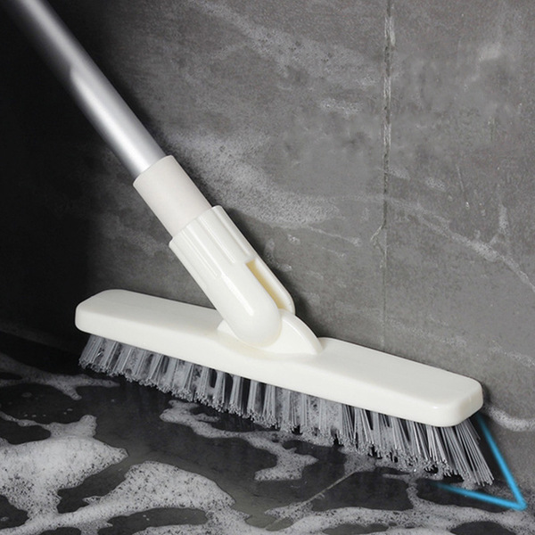 Bathroom floor brush long -handle hard hair floor brush toilet wall…