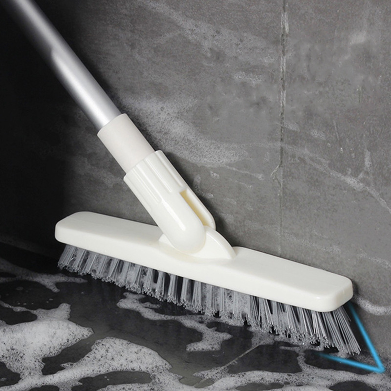 Bathroom floor brush long -handle hard hair floor brush toilet wall…