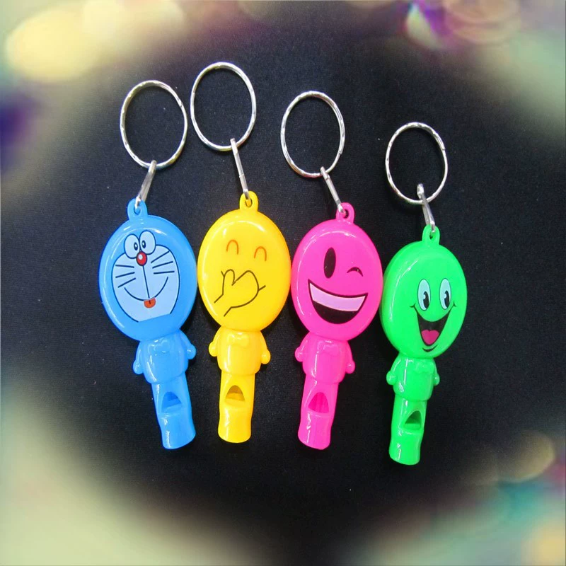 Светящийся свисток различные Мультяшные свистки светодиодные оптом практичные подарки один юань магазин детские светящиеся игрушки