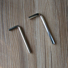 Hex wrench L-shaped single hexagonal key set Hex screwdriver 3MM/4MM/5MM/6MM