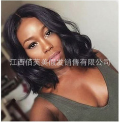 African Cross-Border Wigs for Women: Long Curly Hair, European & American Style, Center Parted, Big Wave Curls—Women's Synthetic Headwear Available with Drop Shipping