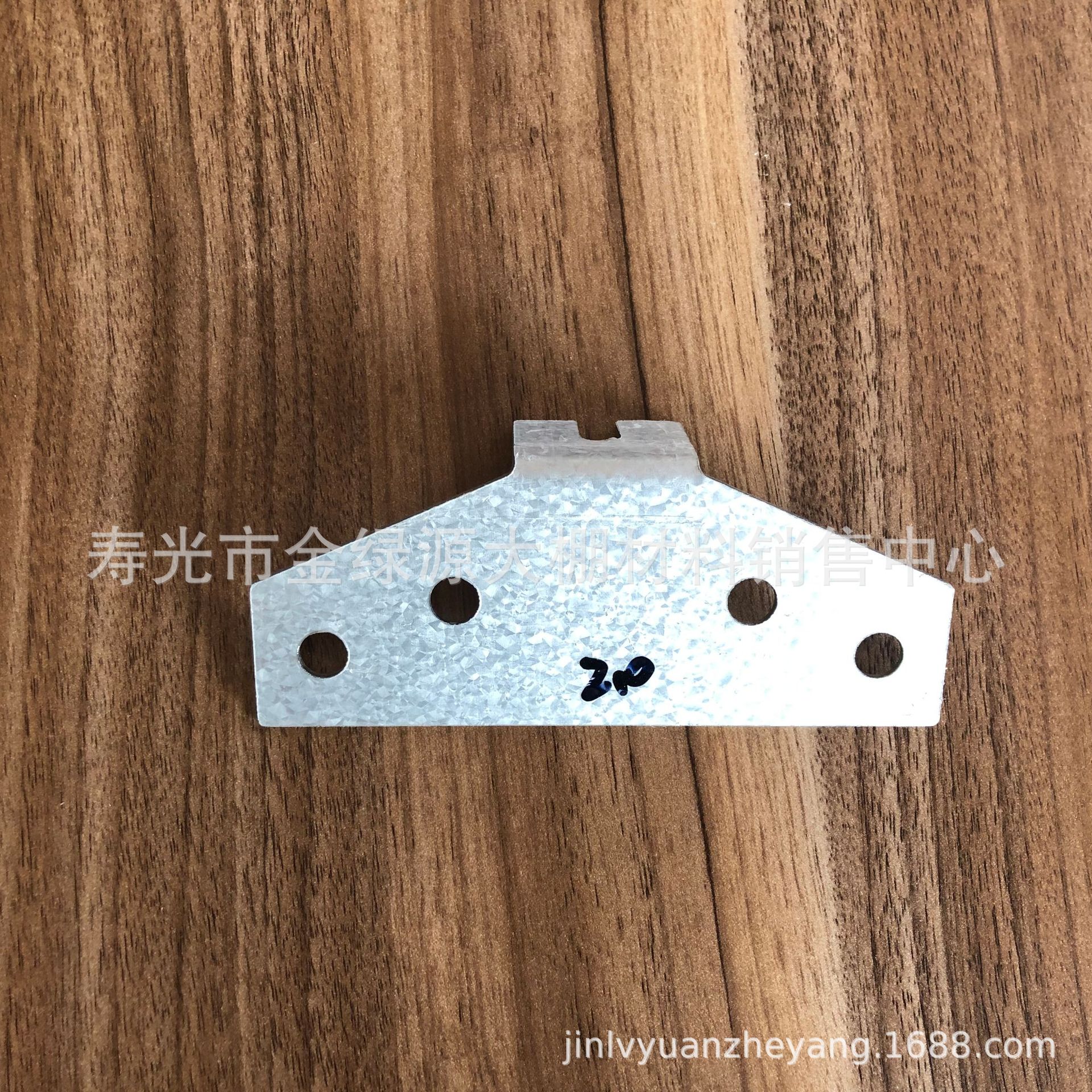 大棚配件厂家批发 屋脊连接件 智能温室屋脊檩条连接三角片卡