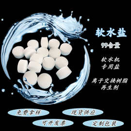 现货供应99含量离子交换树脂再生剂 软化水用盐 软水再生盐软水盐