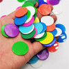 25mm circular solid plastic coin jewelry color game chip points points coin accessories manufacturers direct selling spot