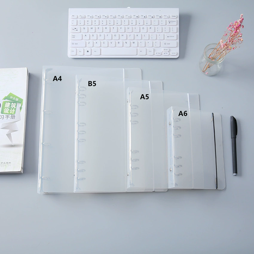 MUJI A4 прозрачная папка для страниц, стойка для папок с хранением информации на основе практики