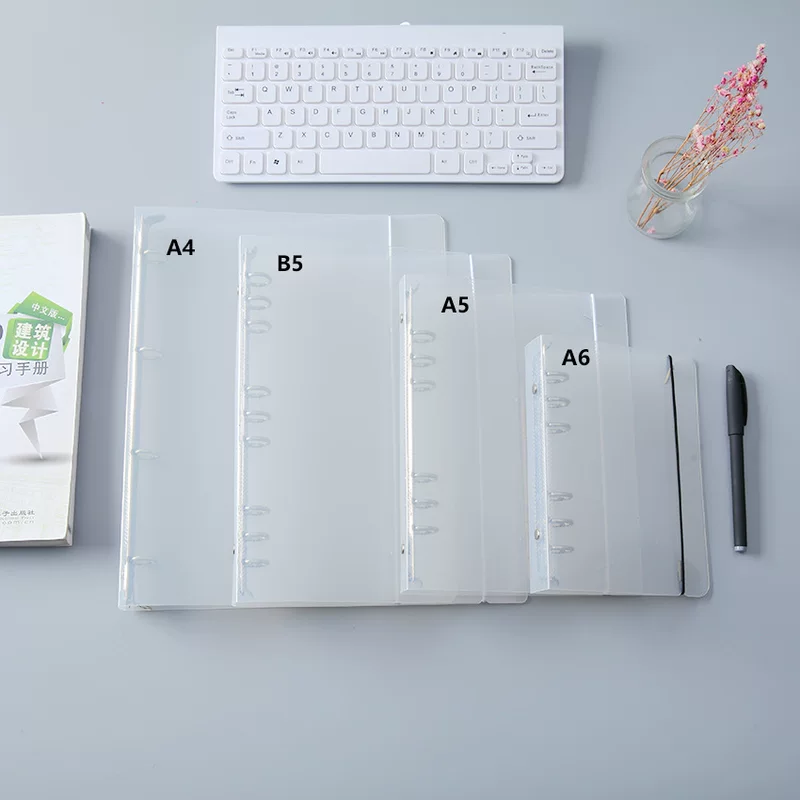MUJI A4 прозрачная папка для страниц, стойка для папок с хранением информации на основе практики